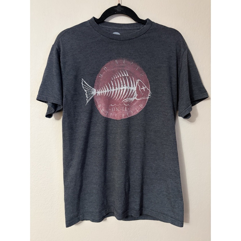 O'Neill Men's‎ Shirt Sleeve Tshirt Size Medium Cotton Blend Outta Beach No Beach